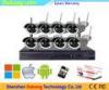 1MP 2.4GHz CCTV Security System 8 Channel Wireless For IP Bullet Camera