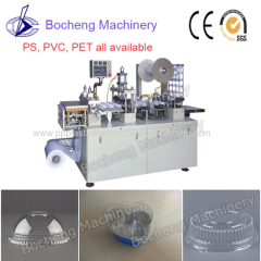 Automatic Small Plastic Cup Lid Thermoforming Machine