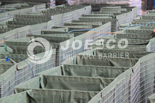 defensive barriers/bastion flood defence/JOESCO bastion