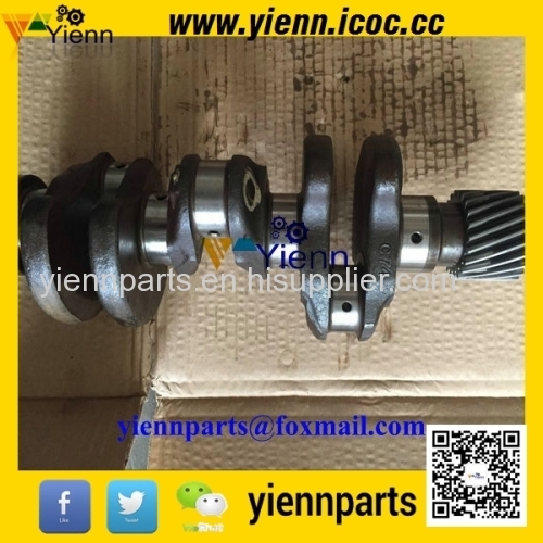 Yanmar 3TNE74 3TNV74 Crankshaft 119623-21700 with Gear 119644-21200 for Yanmar VIO30 mini excavator 3TNE74 diesel engine