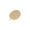 Spa Exfoliating Oval Sisal Bath Scrubber 16x11 cm For Removing Dead Skin