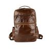 Vintage Men Casual Canvas Leather Backpack Rucksack Bookbag Satchel Hiking Bag