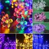 Peach Flower Solar LED String Light