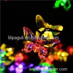 Butterfly LED Solar String Light