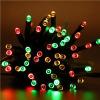 100 LED Tube Shape Colorful Solar String Light