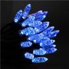 50 LED Blue Icicle Light Strawberry Shape Solar String Light