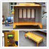 electrostatic powder coating booth system with PLC control unit