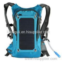 25L Nylon Solar Backpack For Outdoor Camping