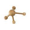 4 Leg Bamboo Body Massager Beat / Roll Body Part 13.5X11.5X8.5 cm