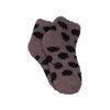 Aloe Infused SPA Socks polyester plush therapy spa sock dot pattern