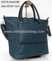 Fashion zipper handbag/PU shoulder bag/Ladies bag