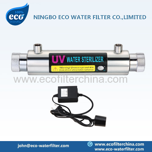 stainless steel UV sterilizer