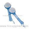 Blue Bath Body Brush massager Back Spa Scrubber For Skin Cleaning