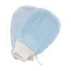 Blue Nylon Exfoliating Bath Glove Double Side Removing Dead Skin