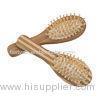 Custom Oval Bamboo Goody Hair Brush For Stimulate Hair Growth