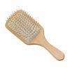 Big Square Wooden Scalp Massage Comb Hair Brush 2373.6 cm For Man