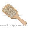 Big Square Wooden Scalp Massage Comb Hair Brush 2373.6 cm For Man