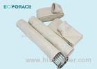 Cement Plant / Metal Smelting Furnace Dust Filter Bags 20 micron with Water proof polyester