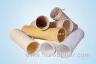 Water Repellent Polyester Air Filter Media Pleated Filter Bags High Temperature