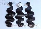 Tangle Free Natural Black Malaysian Hair Extensions Full Ends No Mixture