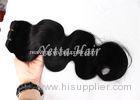 Healthy Full Cuticles Brazilian Remy Virgin Hair Extensions No Fiber No Synthetic