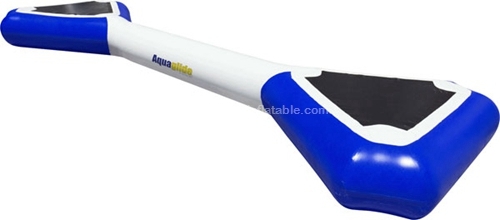 Amuseing foxtrot floating inflatable balance beam