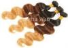 3 Tone Body Wave Natural Ombre Hair Extensions Brazilian Hair Weave