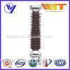 102KV 10KA Porcelain Lightning Arrester in Substation MOA Type Brown Color