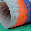 160g 4*4mm white alkali resistant logo printed fiberglass mesh