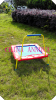 Kids Folding Trampoline With Safe Handle