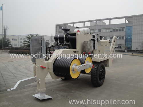 22 Ton Hydraulic Puller Machine for 6 bundled conductor stringing equipment