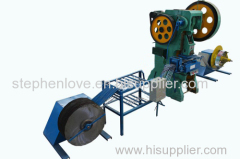 safty steel Razor barbed wire mesh making machine