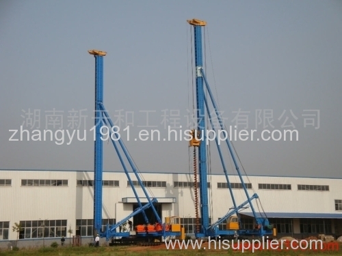 Hydraulic Foot-Step Long Auger Drilling Rig