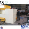 automatic plastic film double shaft shredder with high performance