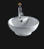 Sanitary ware ceramic white color above counter washbasin