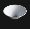 Sanitary ware ceramic white color above counter art basin