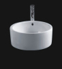 Sanitary ware ceramic white color above counter washbasin