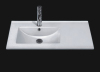 Sanitary ware ceramic white color bathroom furniture wash basin