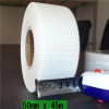 High quality 160g 4*4mm white alkali resistant logo printed fiberglass mesh