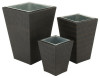 Rattan Flower Planter Flower Pots Garden Planters Plastic Planters