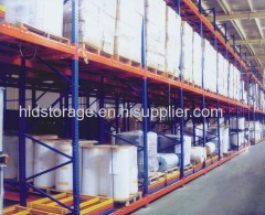 Warehouse Storage Push-back Racking