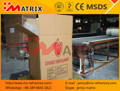 1260c high temperature blanket refractory furnace lining