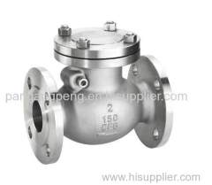 The swing flange of type check valve
