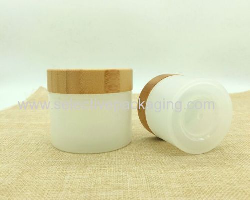 transparent PP jar with wood grain water transfer printing jar