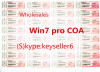 OEM FPP COA Sticker Win7 pro coa label win 7coa sticker key card w7 oem key