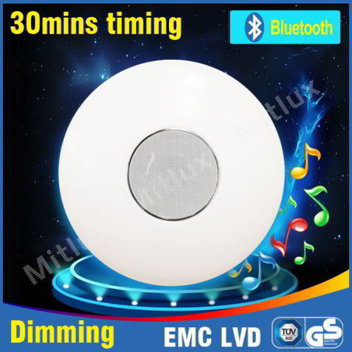 New smart music wireless Bluetooth ceiling light with speaker