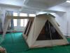 family canvas safari tent