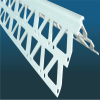 Building material PVC corner protector strip/PVC Angle Bead/PVC corner guard