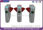 Retractable high speed flap barrier turnstile entry systems with Patent designed