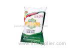 Waterproof Fertilizer Packaging Woven Plastic Sacks With BOPP Laminated Glossy OPP Film